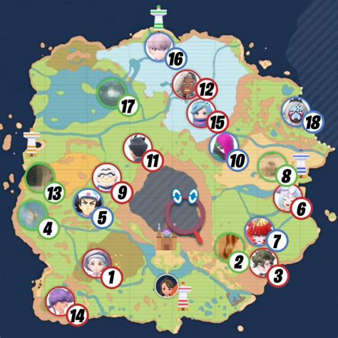 Pokemon Scarlet & Violet gym order: All paths level order